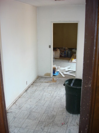 Master Bedroom Entry Before