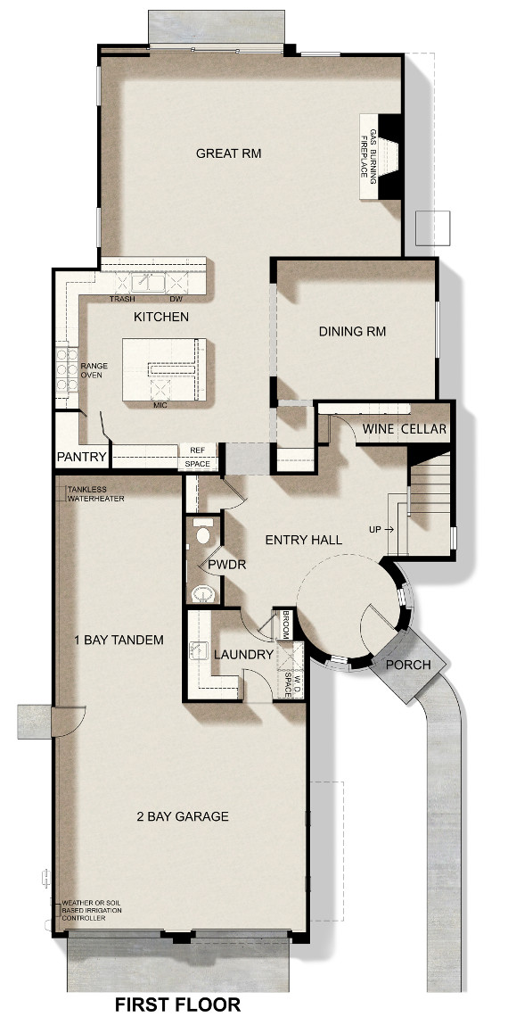 1st level floor plan