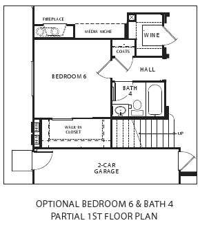 Opt. Bedroom 6 and Bath 4
