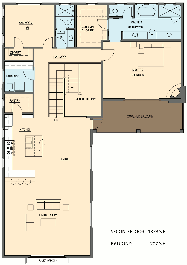3265 2nd Floor Plan