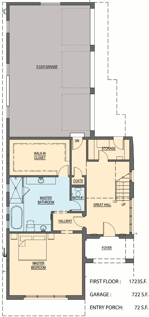 3287 1st Floor Plan